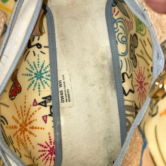 Dooney & Bourke Colorful Disney Satchel Set RARE - Picture 9 of 10